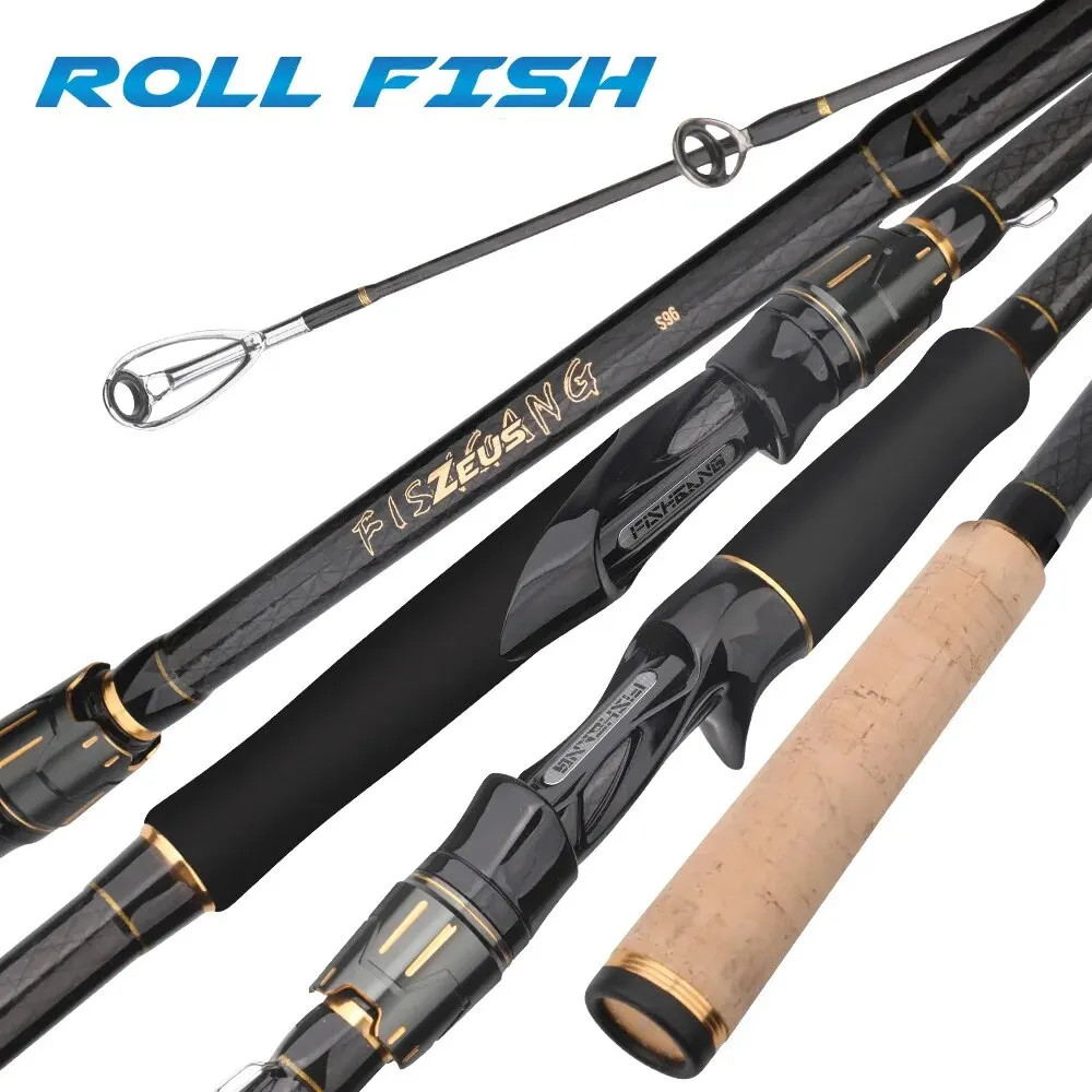 ROLLFISH Shore Jigging Fishing Rod 2.88-3.3M Carbon Surf Casting Spinning Rod
