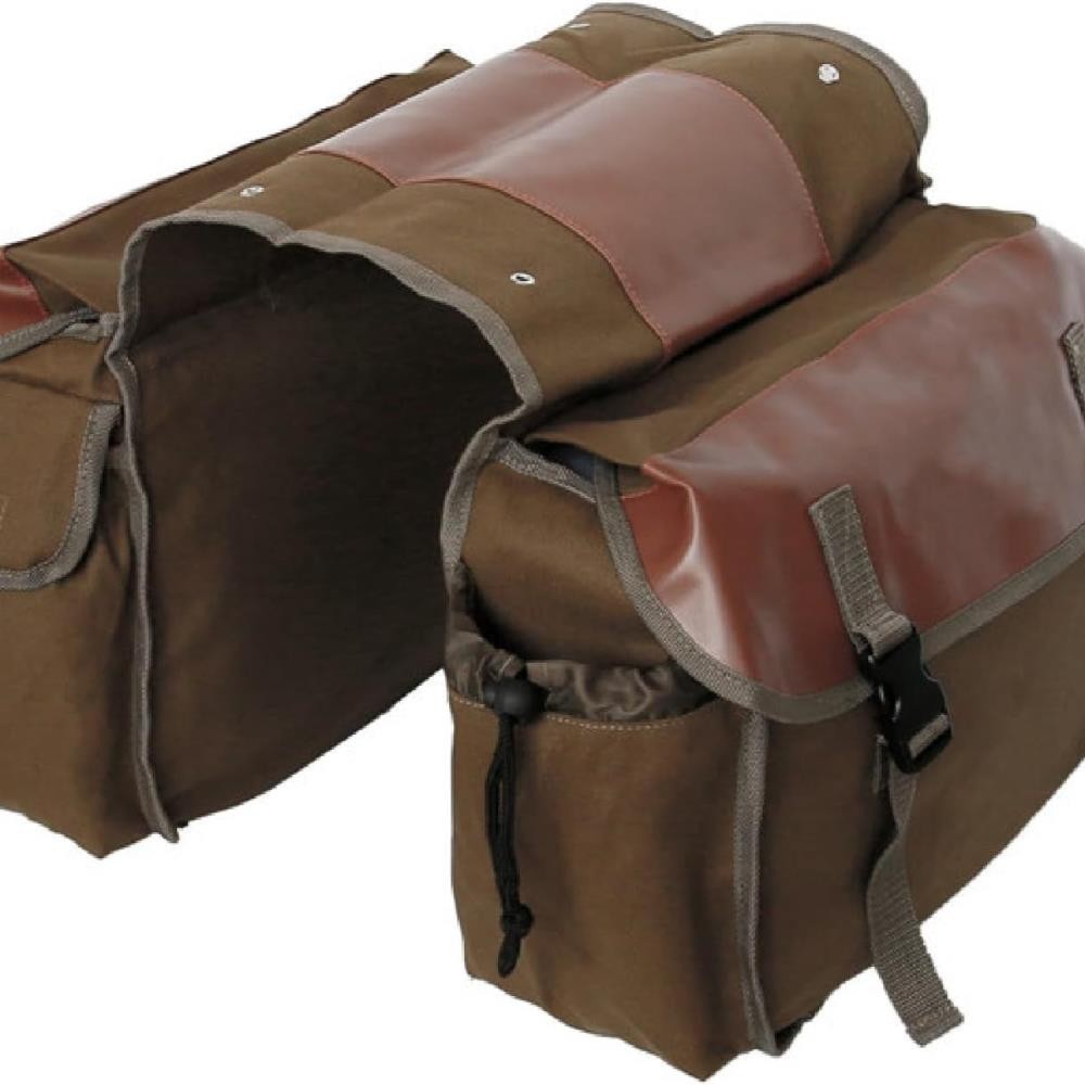 Bike Bags for Bicycle Rear Rack, Black Green Khaki Trunk Pannier Saddle Seat