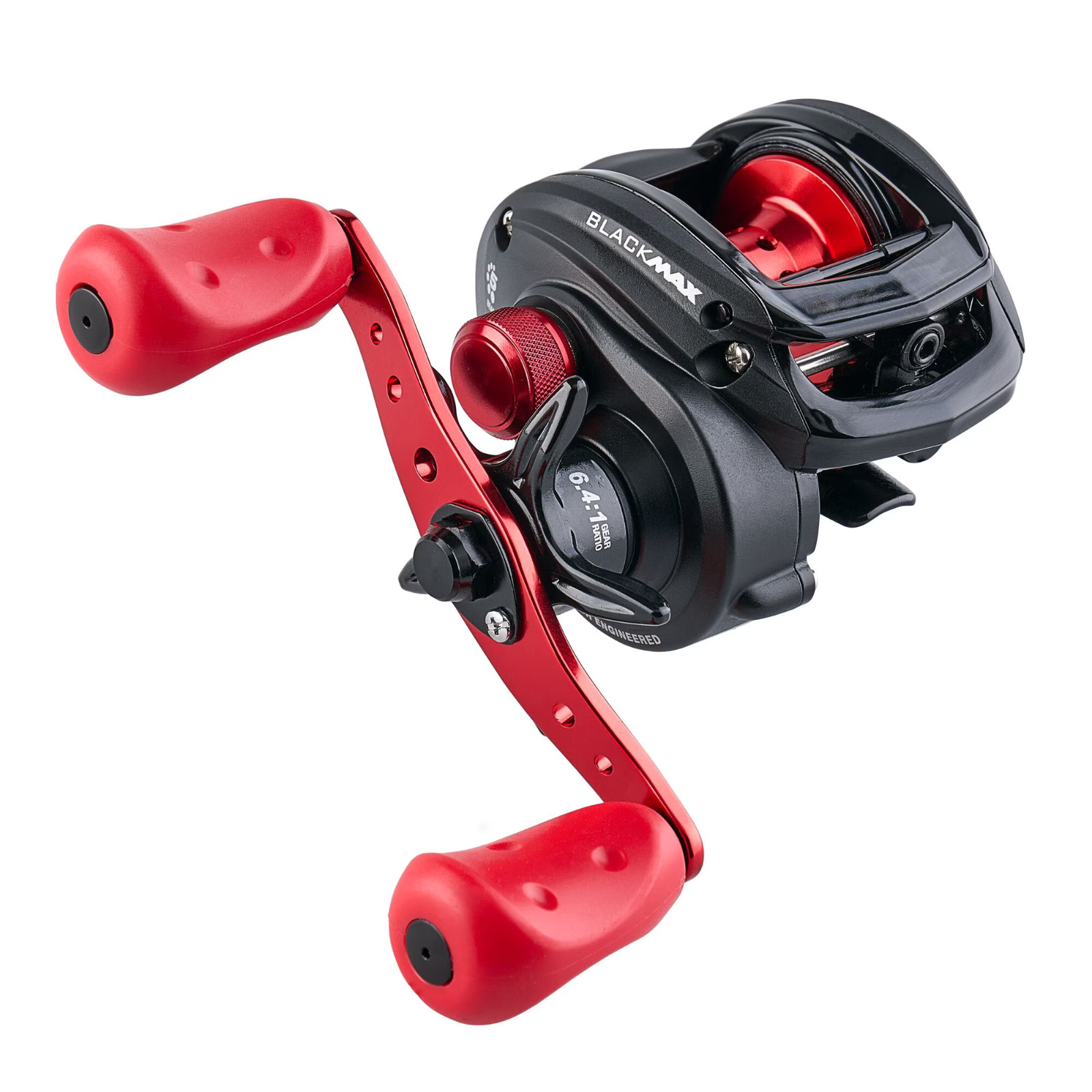 Abu Garcia Black Max Baitcast Reel, Right Hand Fishing Reel, BLACKMAXLPWM20CABU
