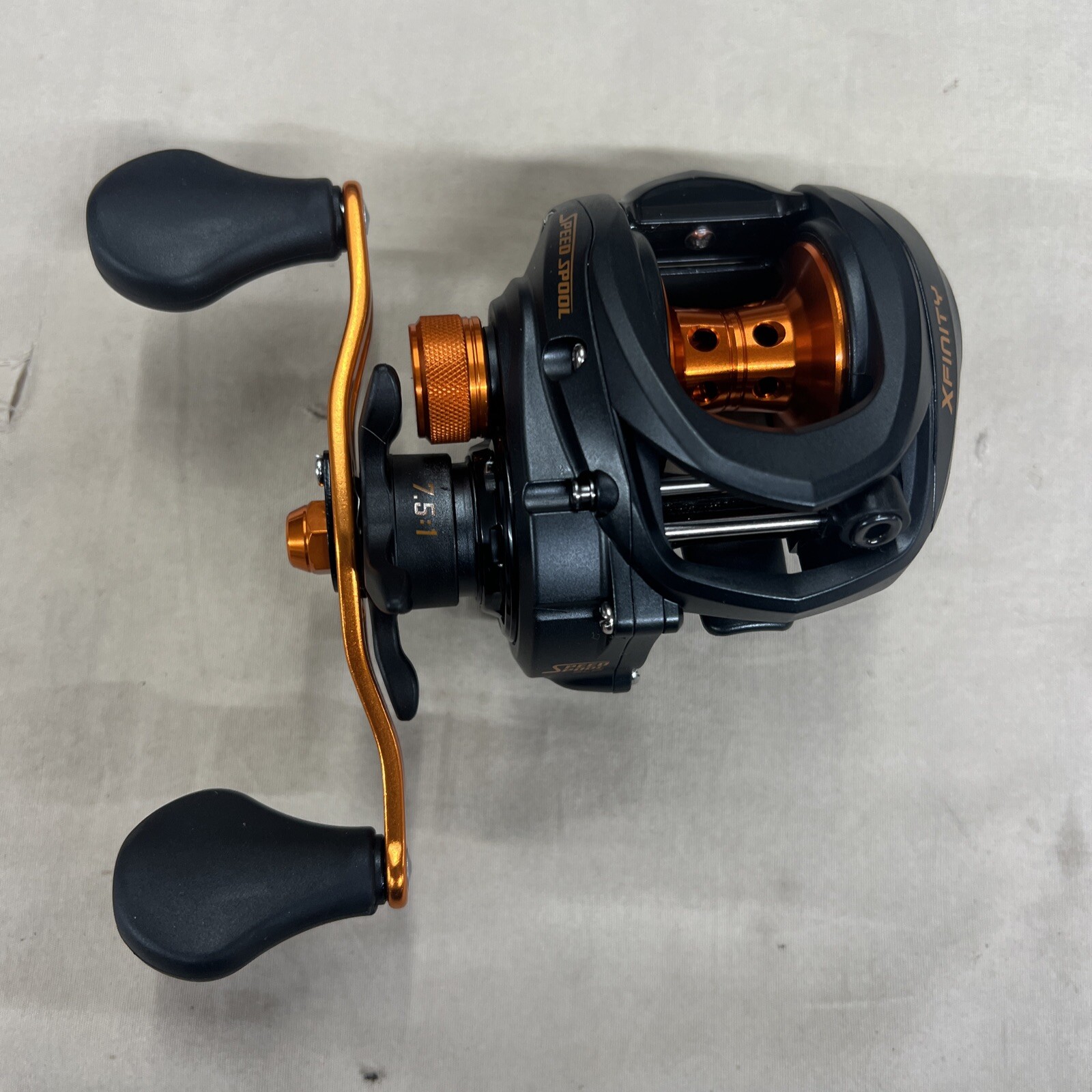 LEWS XFINITY SPEED SP00L XH1SHG3 BAITCAST FISH REEL 8 Ball Bearings 7.5:1
