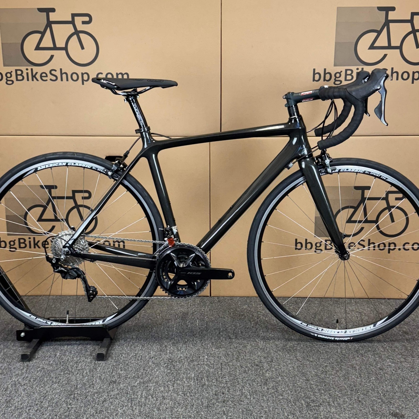 Used Carbon Fiber Road Bike, 11-speed Shimano 105, 54cm