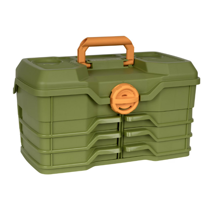 Flambeau Outdoors, NextGen 6/0 Large Tackle Box, 15.5 inches, Fishing Tackle Box