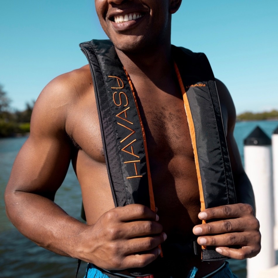 Transport Canada Approved Inflatable PFD Automatic/Manual Life Jacket, Vest 24g