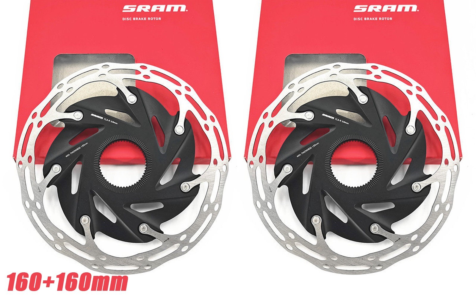 SRAM Centerline XR CLX-R Disc Brake Rotor 140/160mm Centerlock Road Bike