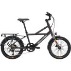 (配送不可：店頭受取のみ)キャノンデール（CANNNONDALE）　COMPACT NEO（1x8s）SMOKE BLACK 電動アシストミニベロ20” E-BIKE
