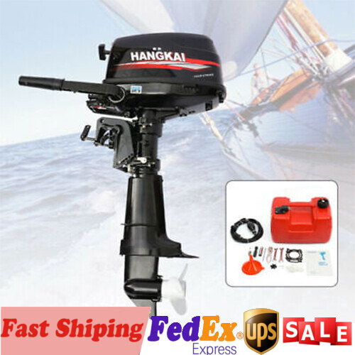 3.5HP 2 Stroke Outboard Motor Manual Start Fishing Boat Engine CDI System