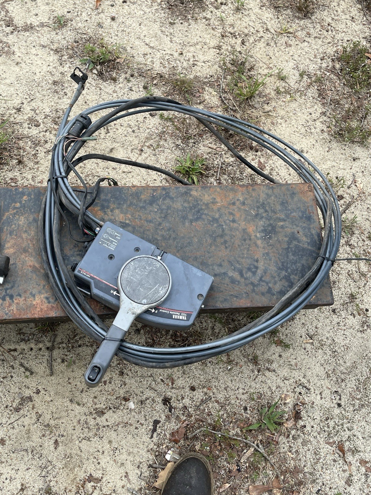 Yamaha Throttle Control Assembly Outboard Motor Boat Engine
