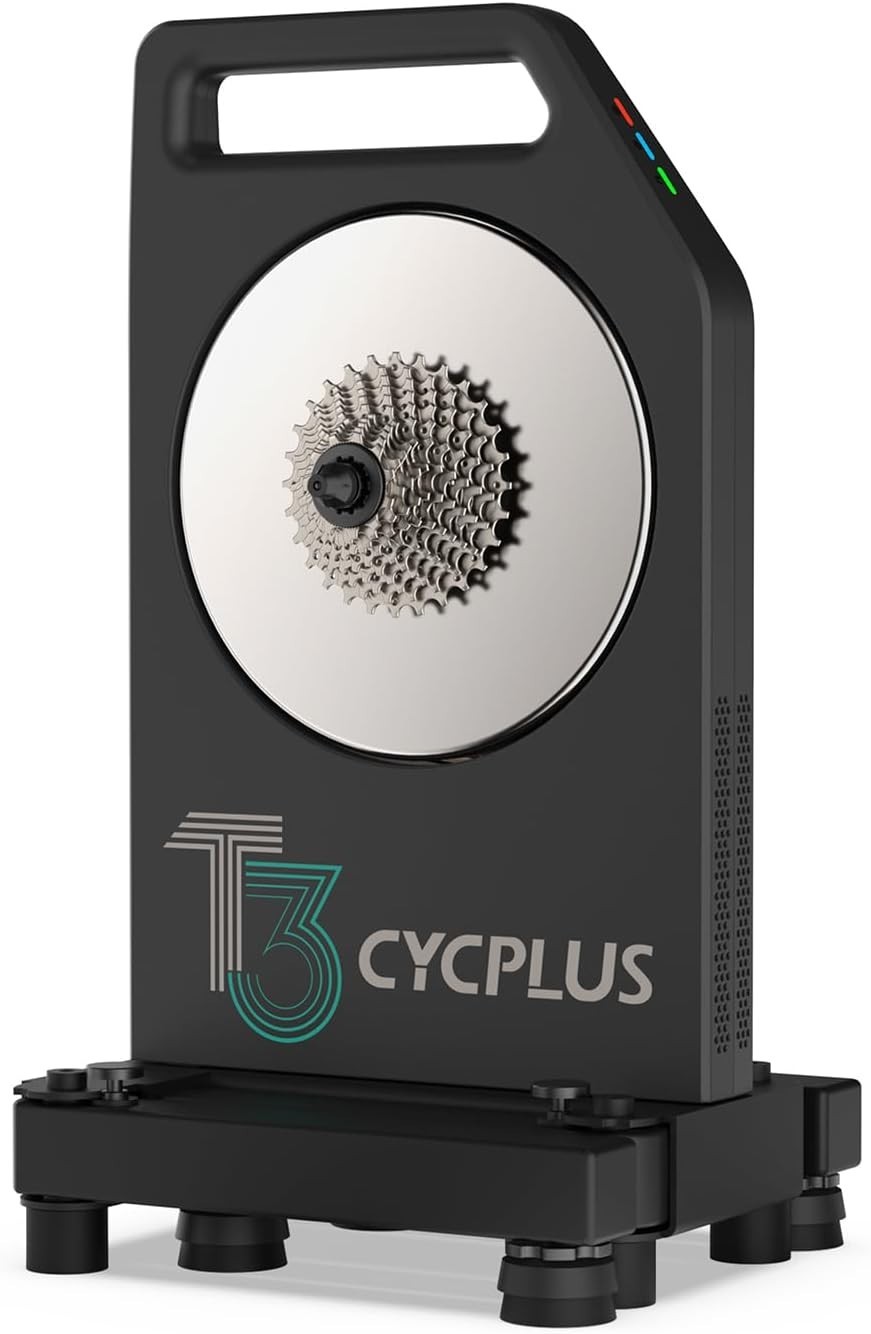 CYCPLUS T3 Smart Bike Trainer 2800W 27% Gradient BLE ANT+ 11-Speed Cassette