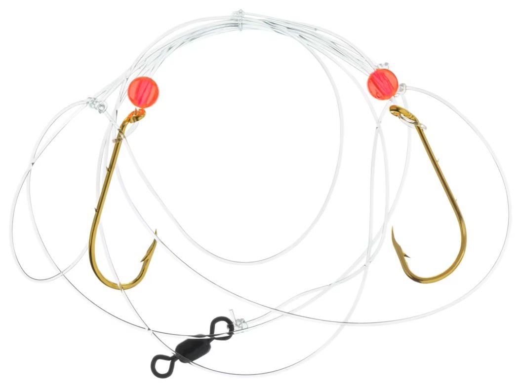 5-Pack, Hi-Lo Fishing Rigs for Sea Bass, Tautog (Blackfish), Porgy, Bottom Fish
