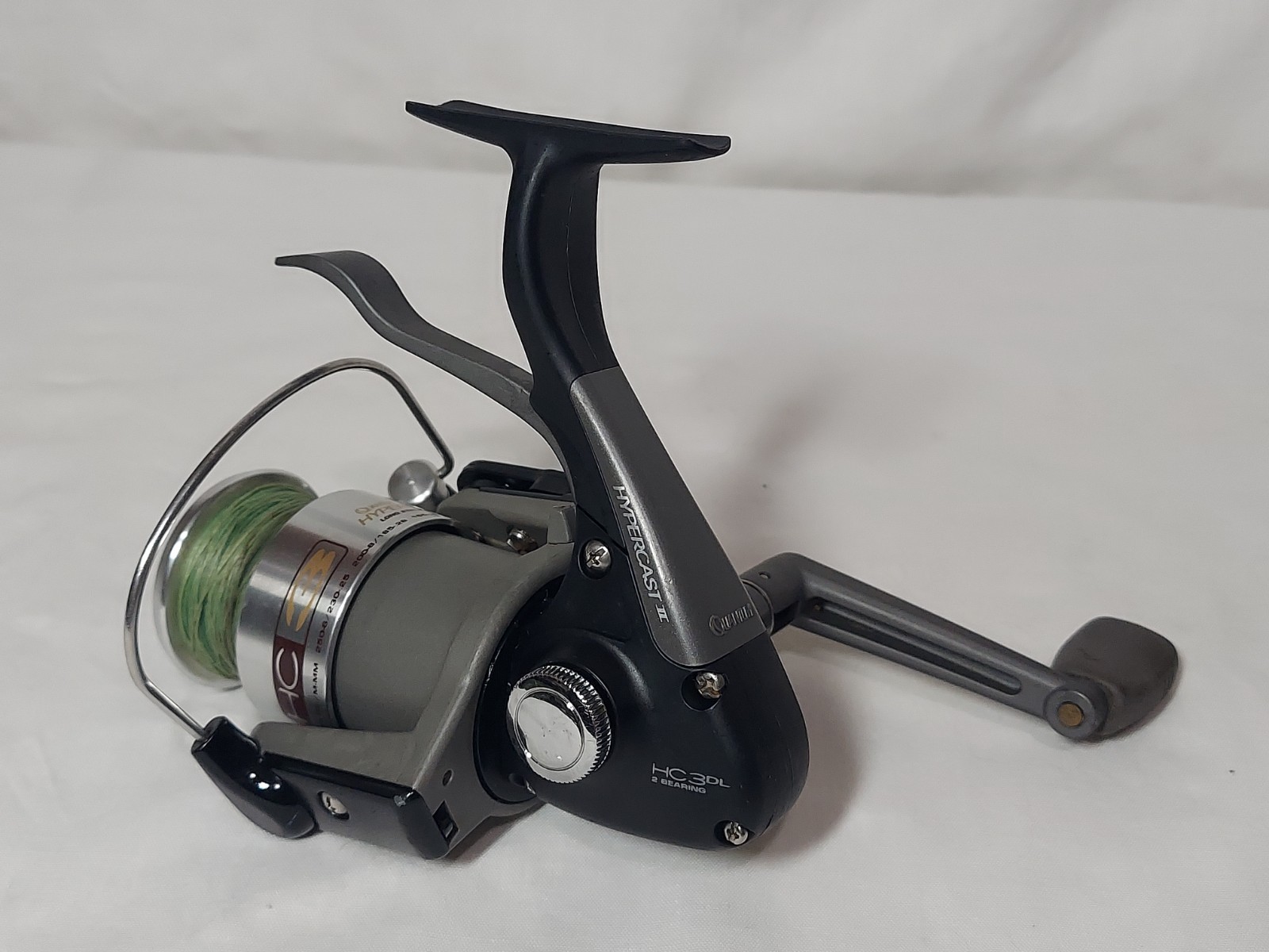 Brunswick Quantum Hypercast II HC3DL Spinning Fishing Reel Constant Anti Reverse