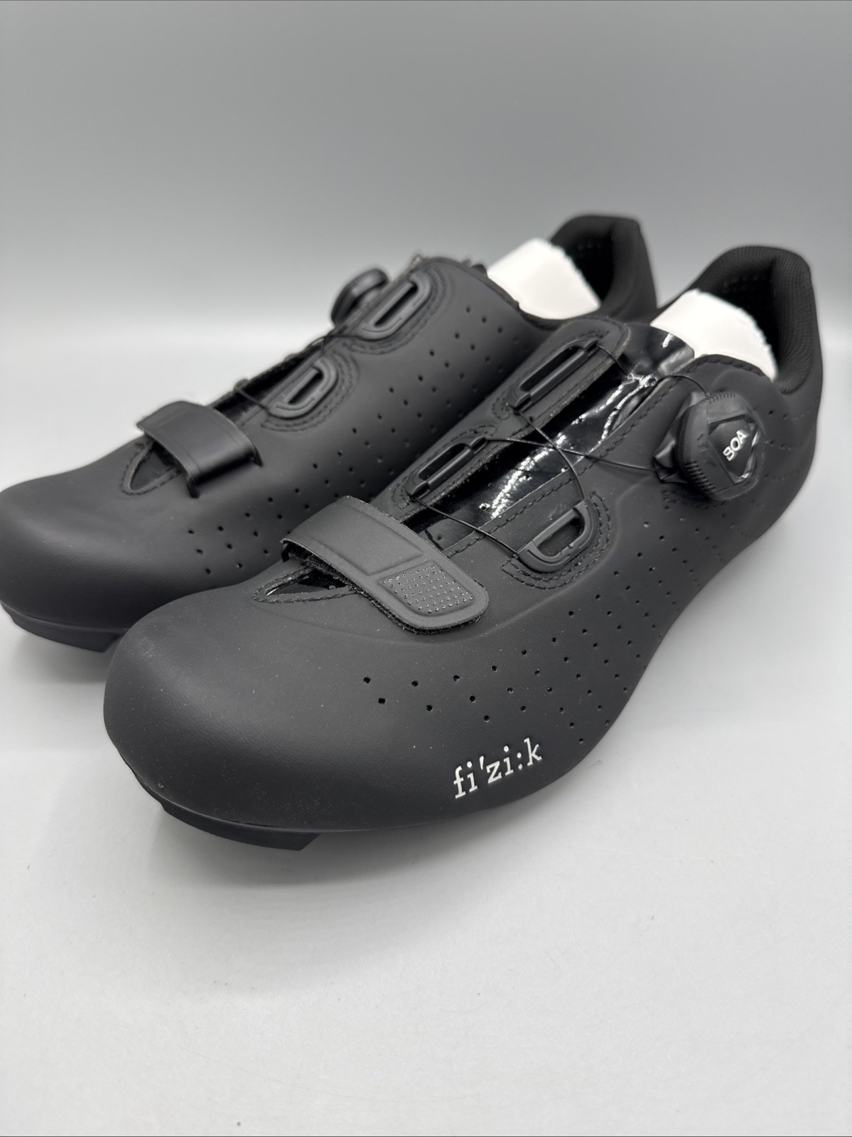 Fizik Tempo Overcurve R5 Mens Size 9 Road Cycling Shoe Black 42 EU 9 US
