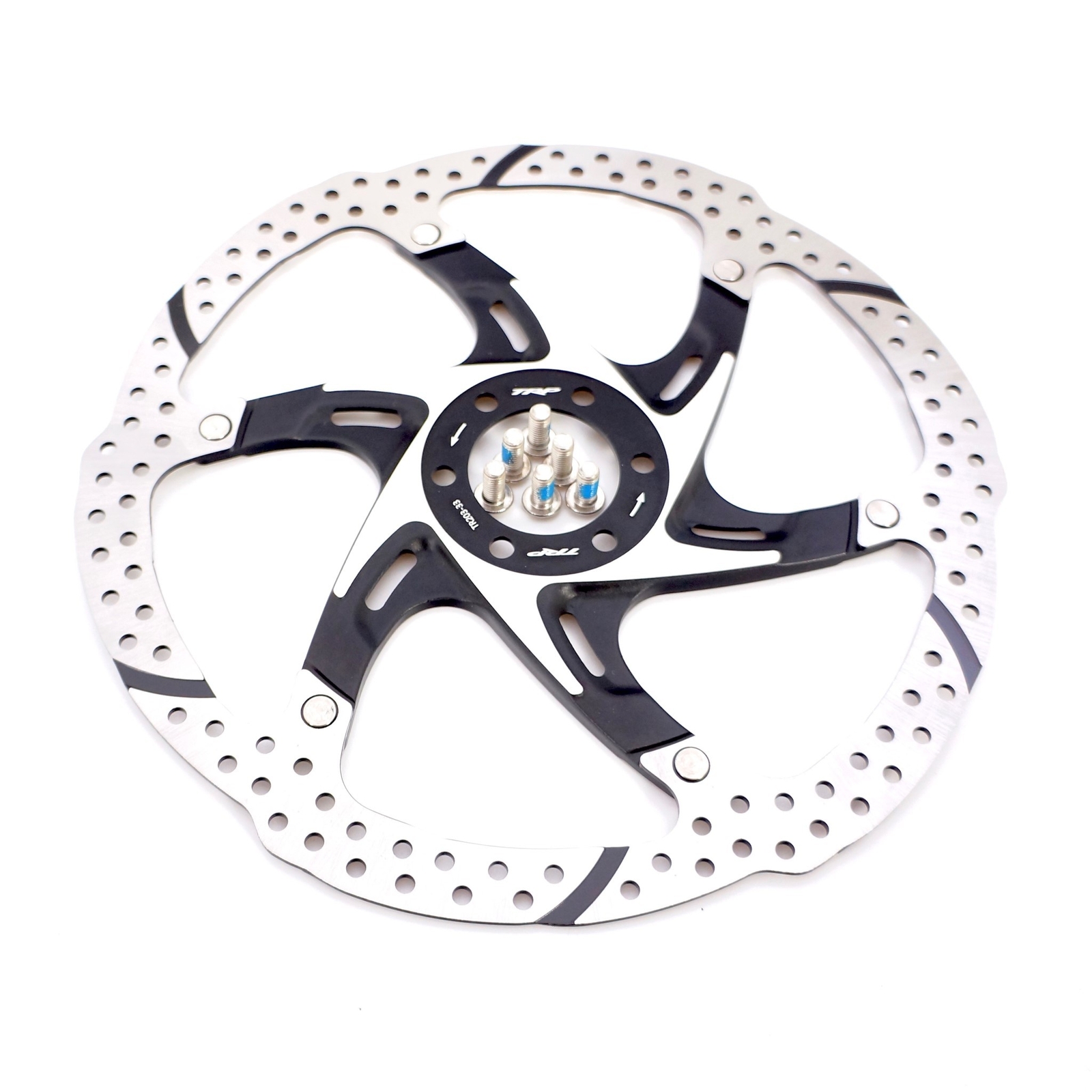 TRP TRP-33 MTB & Road Bike 2-Piece Disc Brake Rotor 160/180/203mm HY/RD Spyre