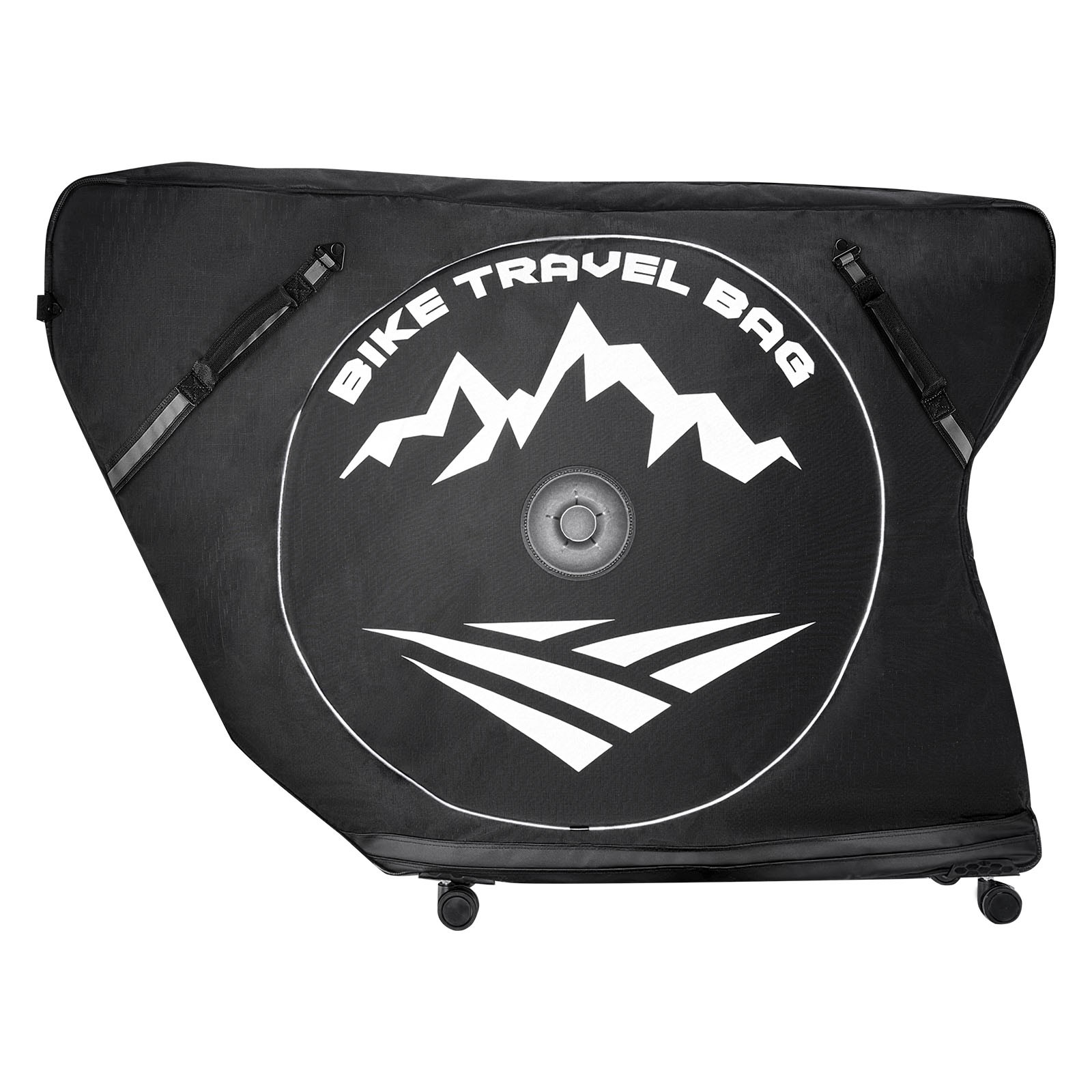 VEVOR Bike Travel Bag Max. Wheelbase 42 in 600D Bicycle Storage Carry Bag