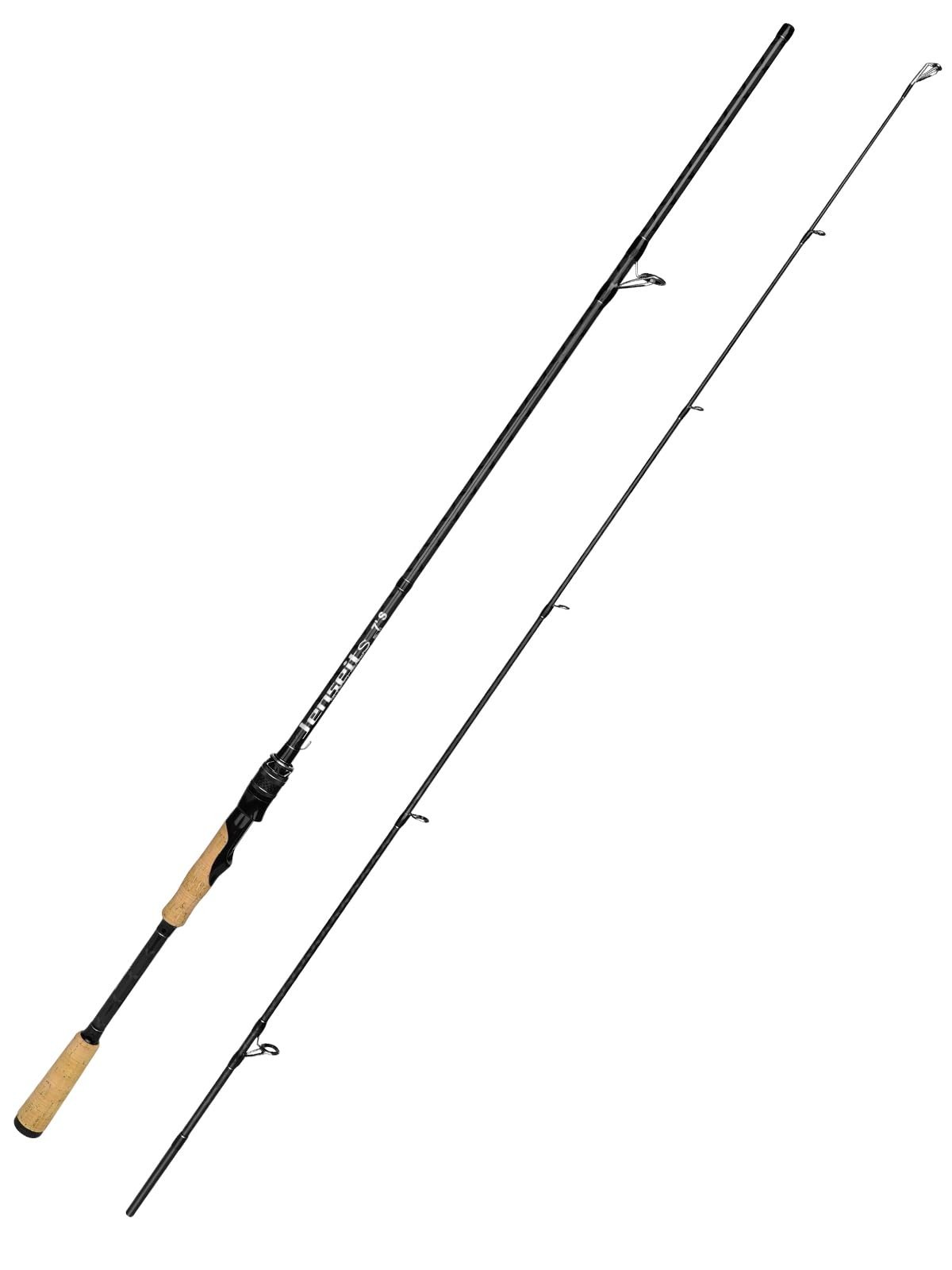 Jenseits 7Ft 2-Piece Spinning Fishing Rod MH Fast Action Bass