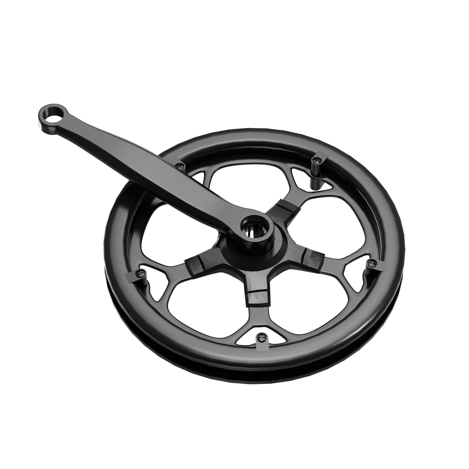 Hikeep Right Chainring Crankset Bike for DJ6 Folding ebike Crank Arm Sprocket US