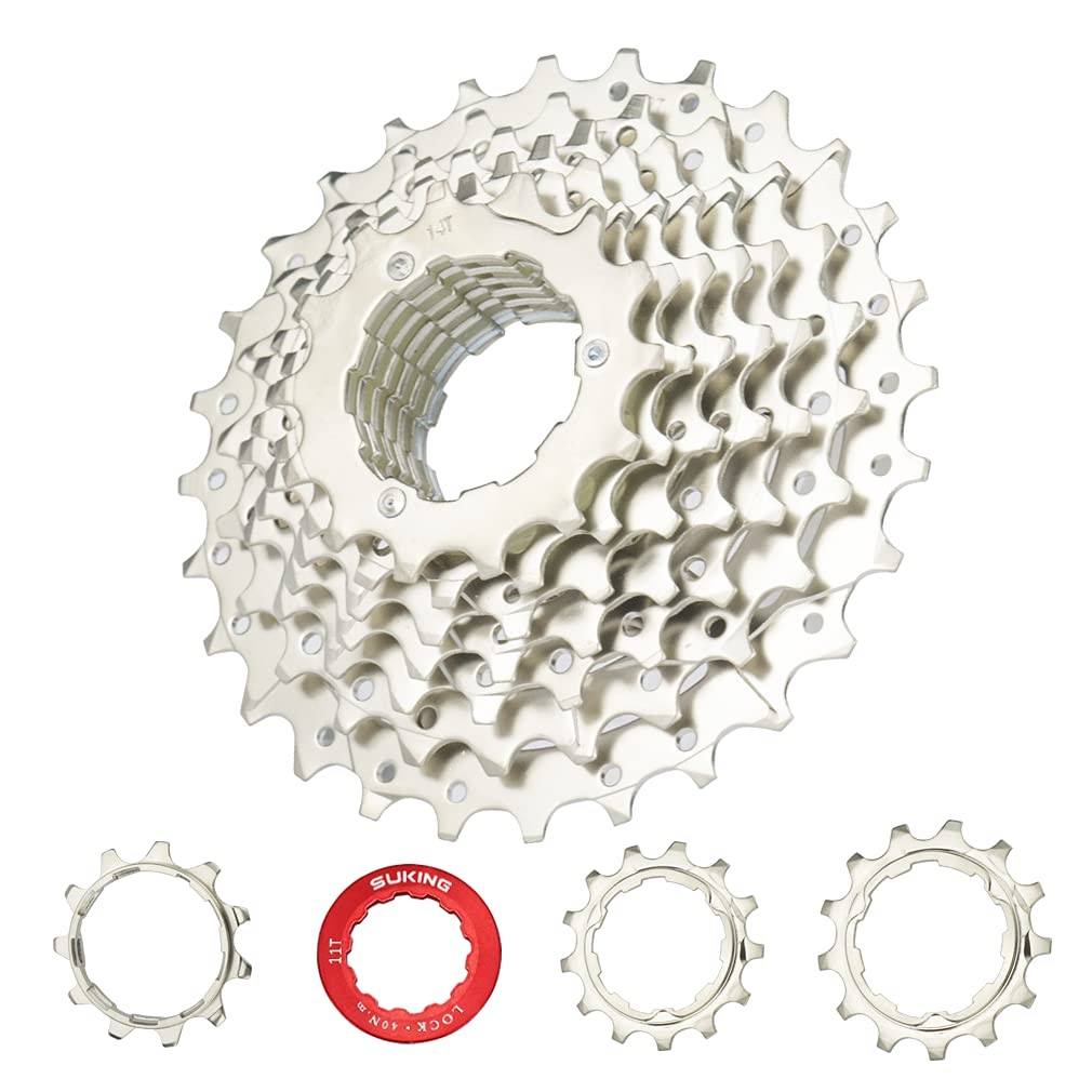10 Speed Cassette 11-28T Road Bike Cassette Sprocket Compatible with Shimano/...