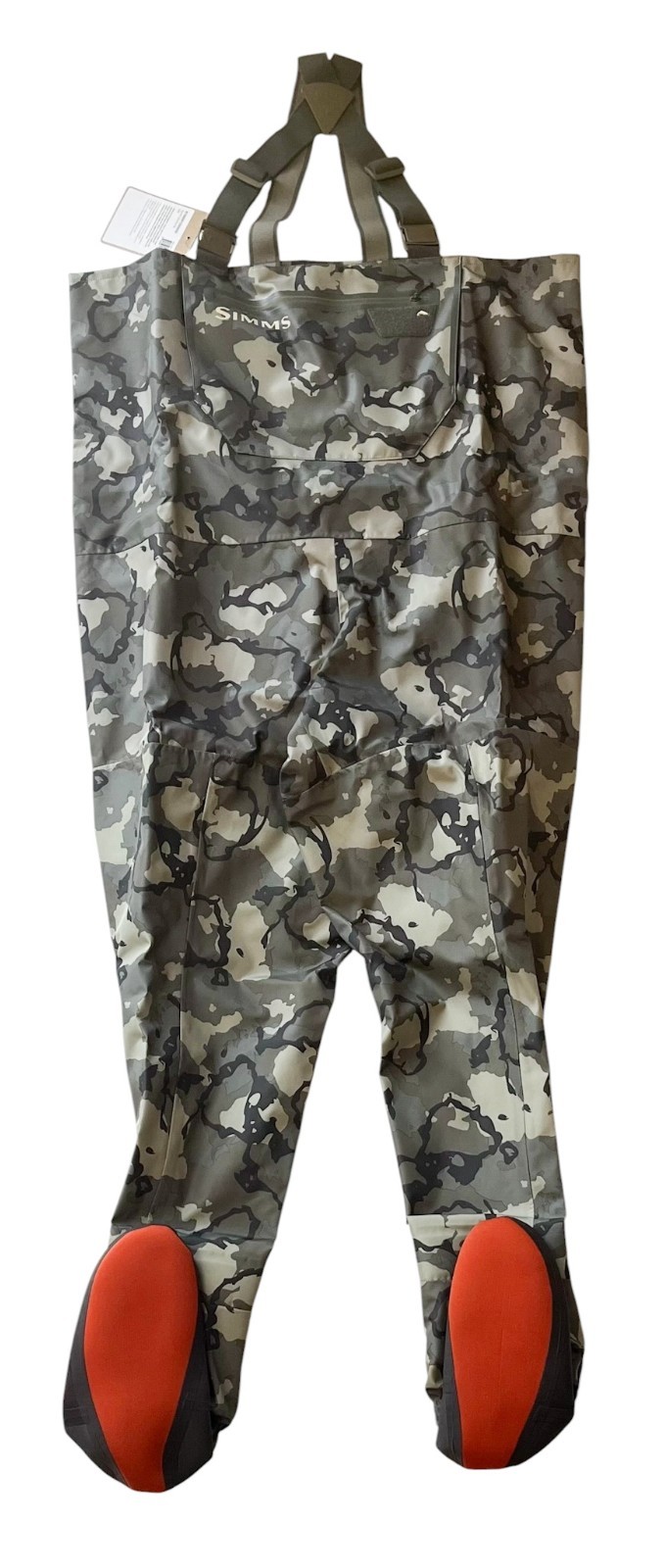 Simms Mens Tributary Waders Stockingfoot Size Large 9-11 Camo Olive Drab New