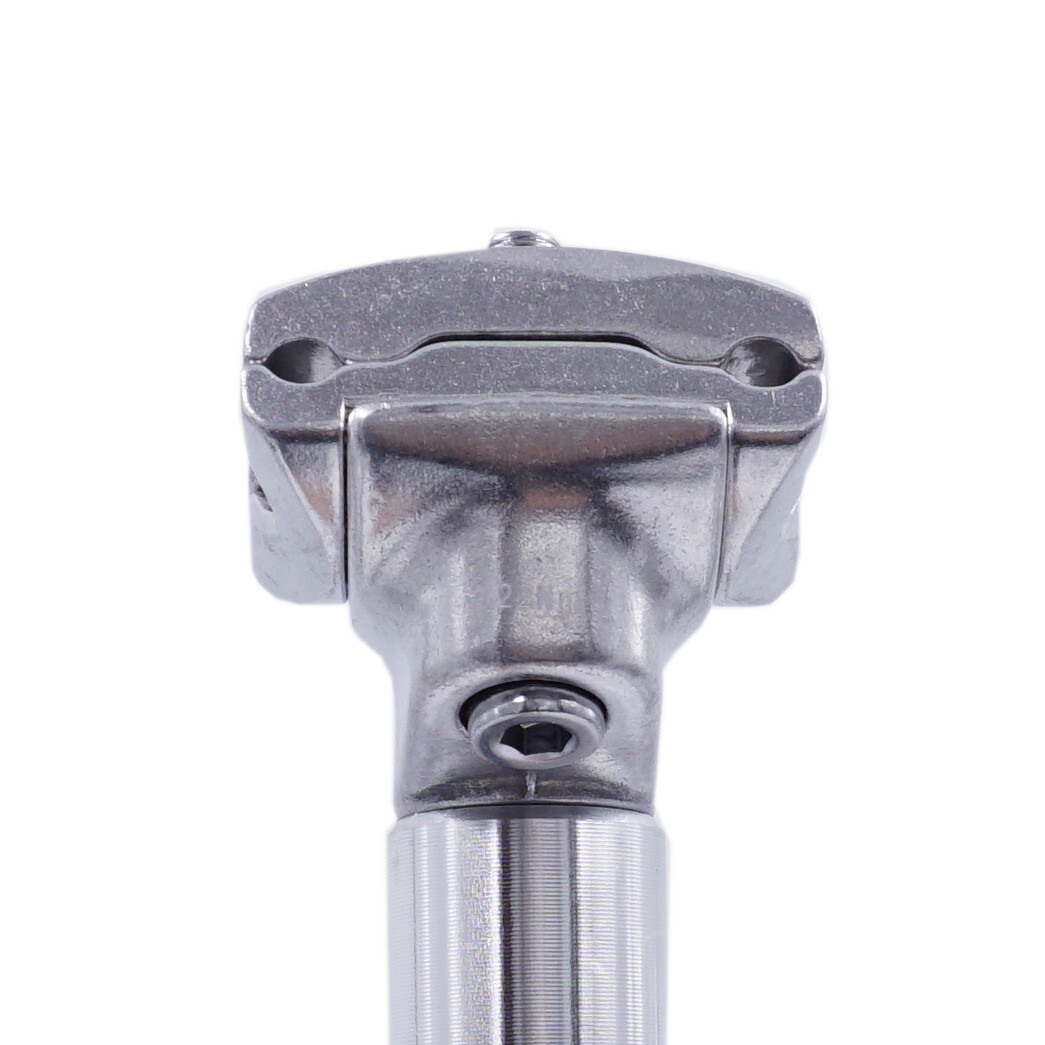 Kalloy XLong 400mm Bike Seatpost 25.4 thru 31.8 PIK Size&Color Black/Silver 27.2