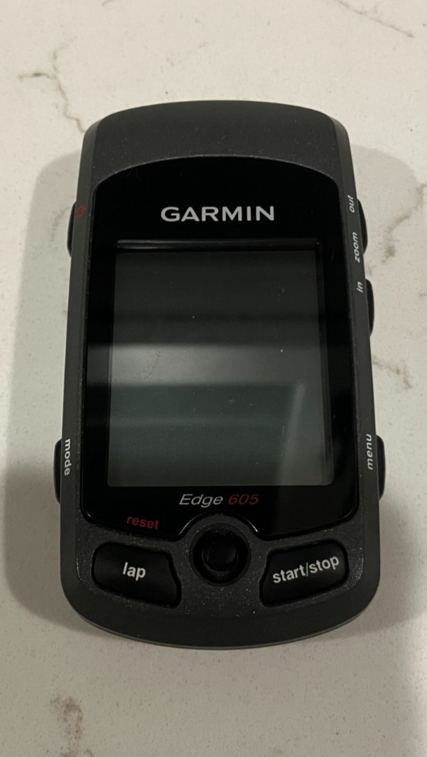 Garmin Edge 605 GPS Cycling Computer Bicycle Map Navigator