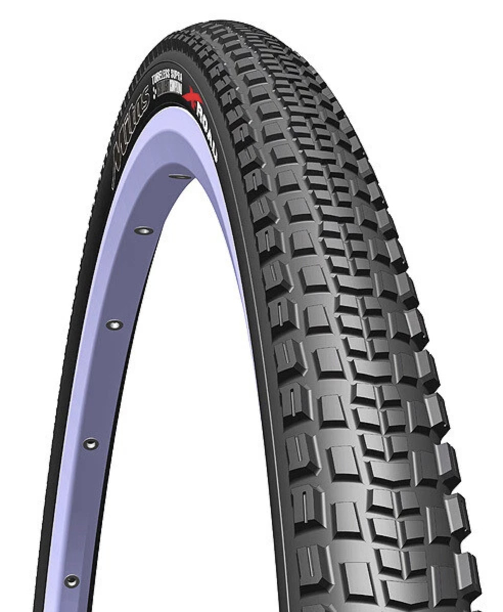 Mitas Cyclocross Gravel Bike Tubeless XROAD 700 x 38 Folding Bicycle Tire 40-622