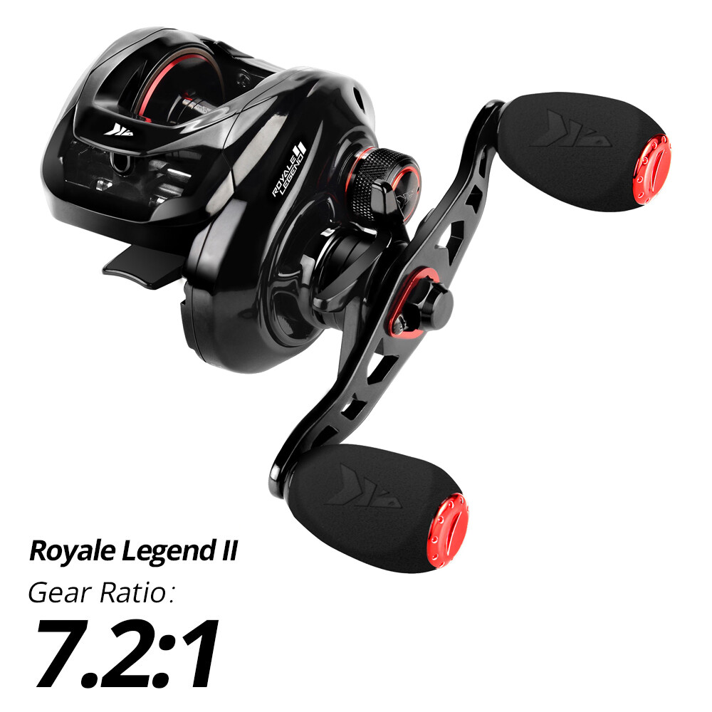 KastKing Royale Legend II Baitcasting Fishing Reel 5.4:1/7.2:1 Smooth Reel US