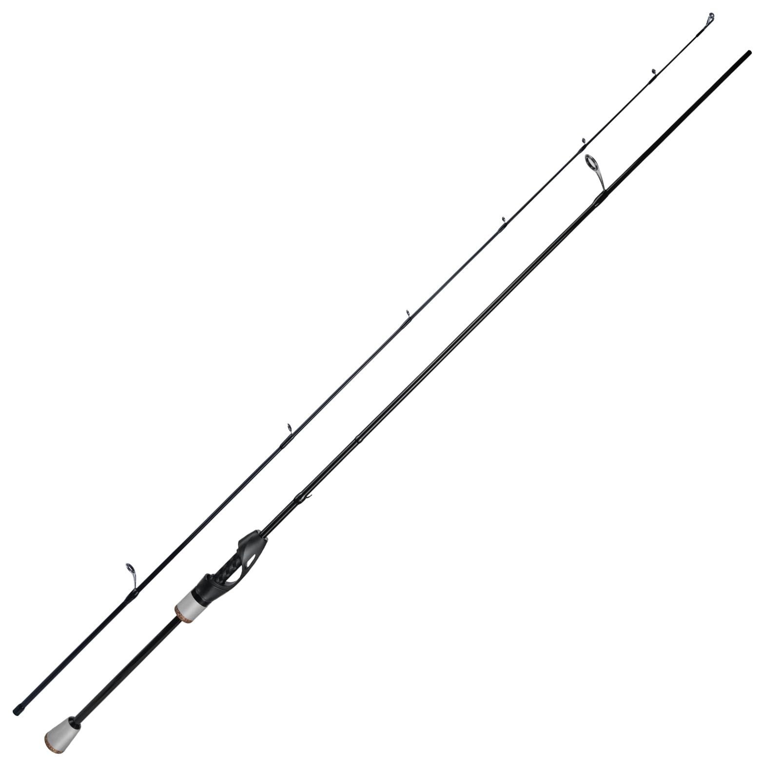 HANDING Pioneer Ultralight Spinning Rod 7' Trout Fishing Rod 2-Piece