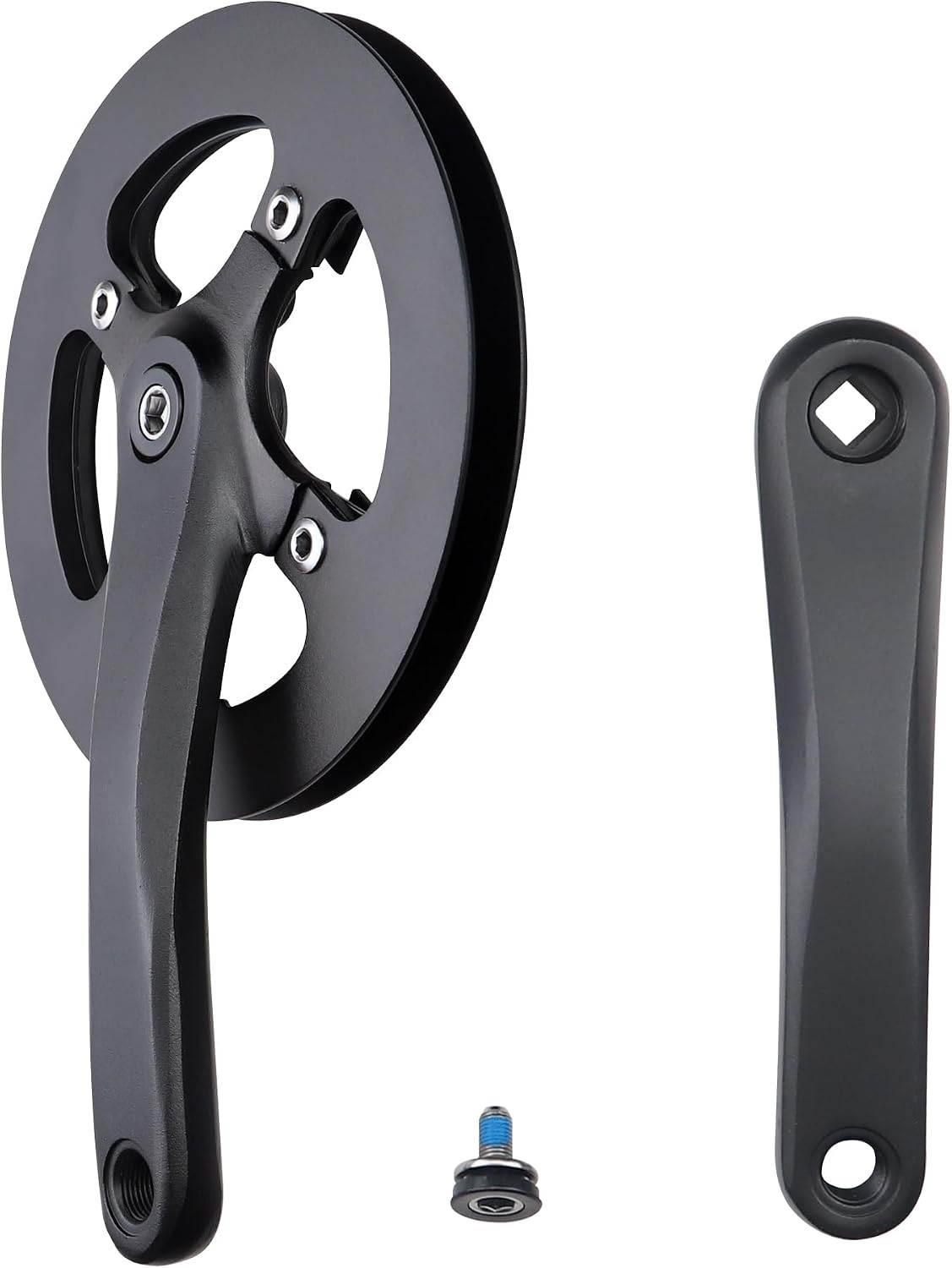 E Bike/Bike Crankset 1 Piece/Single 42T Chainring Crankset with Aluminium All...