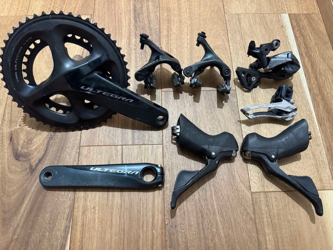Shimano Ultegra R8000 2x11 Speed Groupset ST FD RD BR FC 170mm Complete Rim