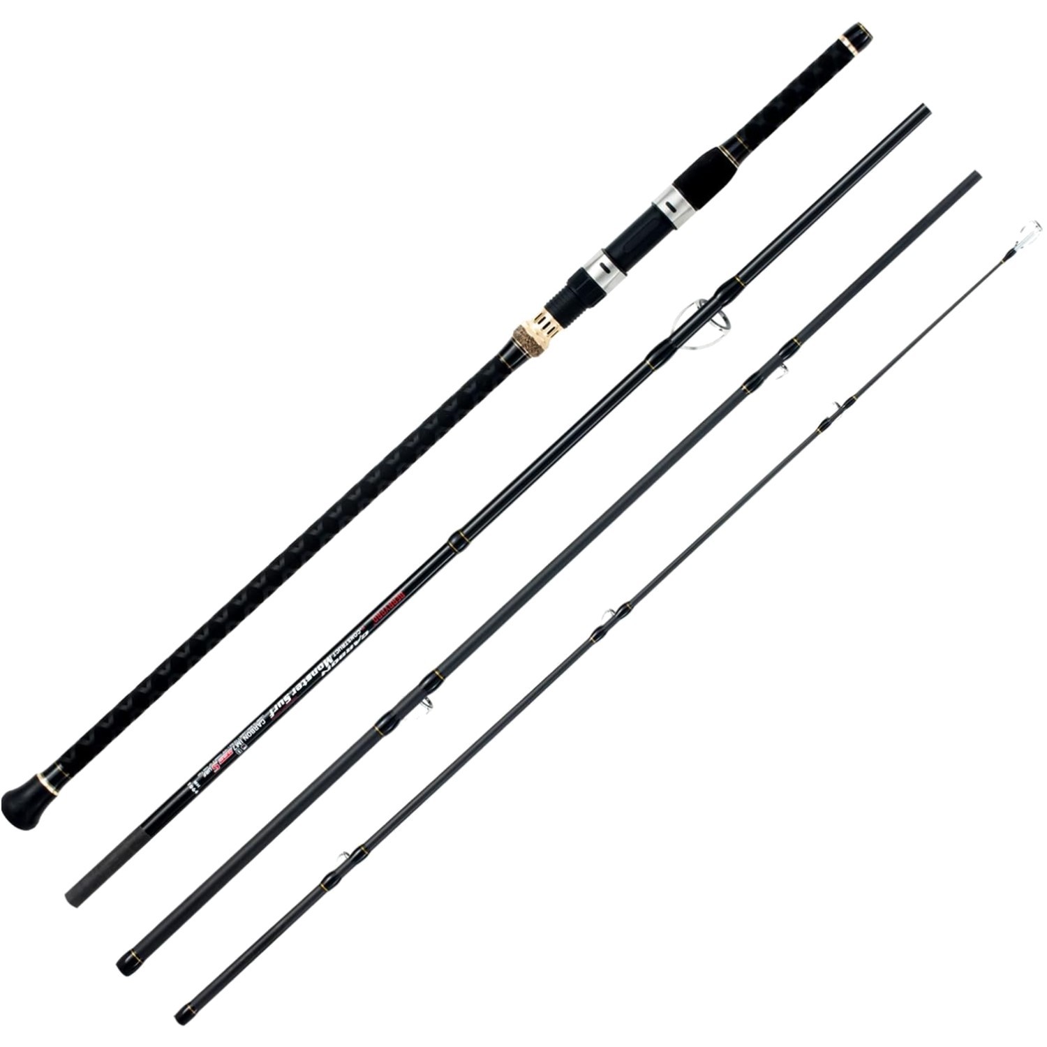 15' Graphite Surf Spinning Fishing Rod - Extra Heavy, Fast Action Performance
