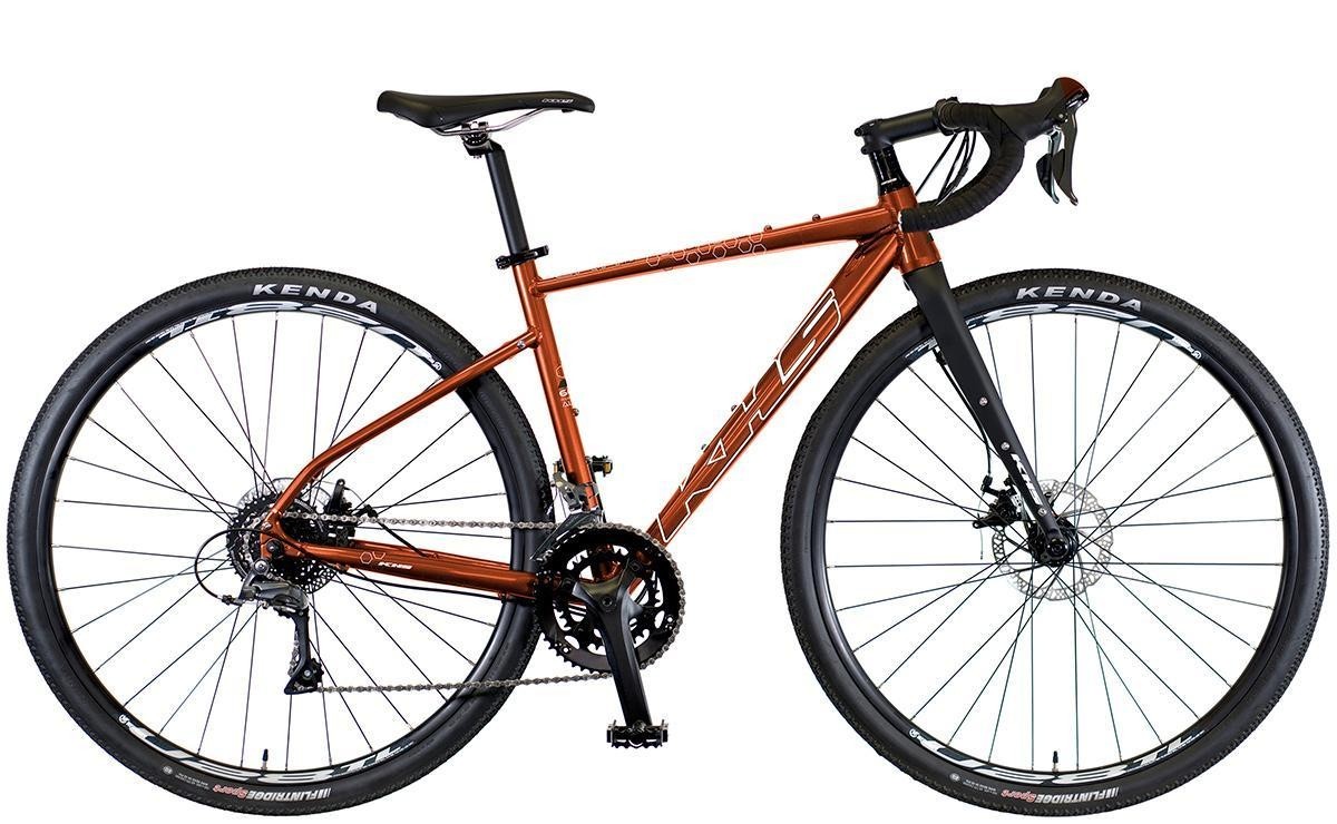 2025 KHS Medium Grit 110 700c Gravel Bike Alloy Frame Carbon Fork Shimano Claris