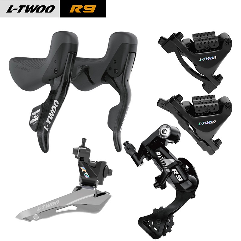 LTWOO R9 2x11 Speed Hydraulic Disc Road Bike Carbon Groupset Bicycle Components