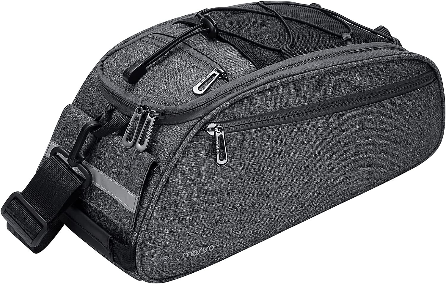 Bike Rack Bag Waterproof Bicycle Trunk Pannier Rear Seat Cycling Shoulder Bag