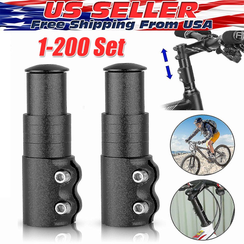 Mountain Bike Handlebar Front Fork Stem Riser Extender Extension Head Up Adaptor